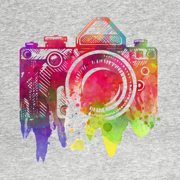 Colorful vintage Camera by JuanMedina